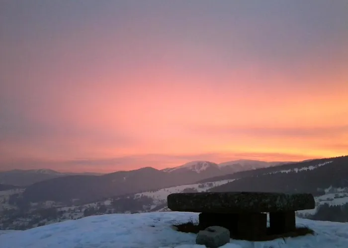 Domek alpejski A Avec Vue Sur Montagne + Balcon *